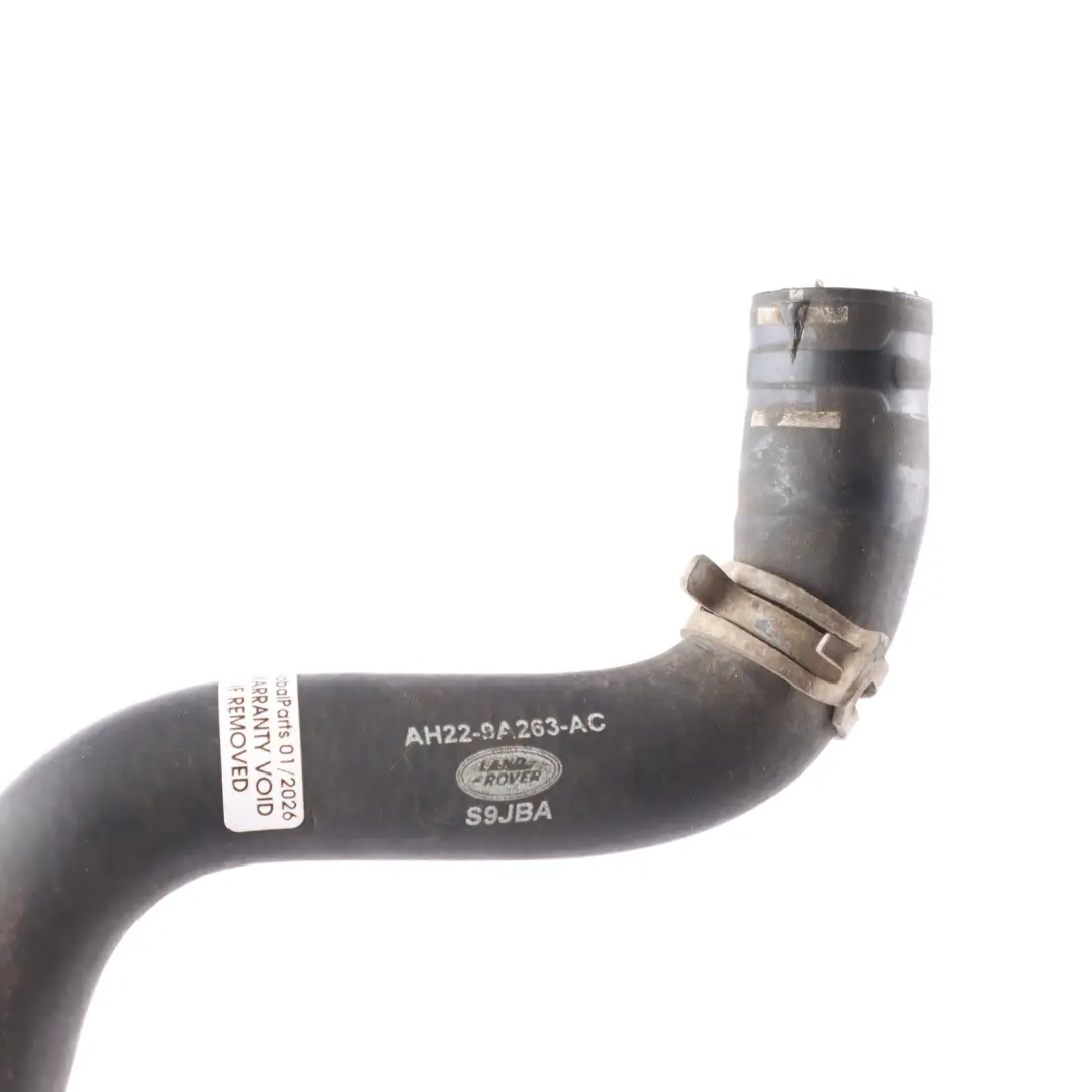 Wasser Kühlmittel Schlauchleitung 3.0 Diesel für Land Rover L319 mit Teilenummer AH22-9A263-AC Land Rover L319 Wasser Kühlmittel Schlauchleitung 3.0 Diesel - SKU AH22-9A263-AC - Teilenummer AH22-9A263-AC