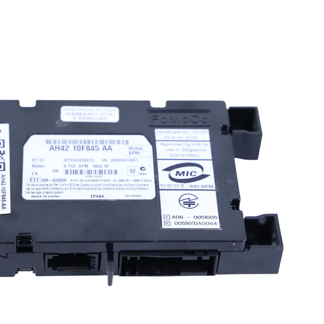 Modulo Di Controllo Bluetooth per Land Rover Discovery 4 L319 con numero di parte AH42-10F845-AA Land Rover Discovery 4 L319 Modulo Di Controllo Bluetooth - SKU AH42-10F845-AA - Numero di parte AH42-10F845-AA