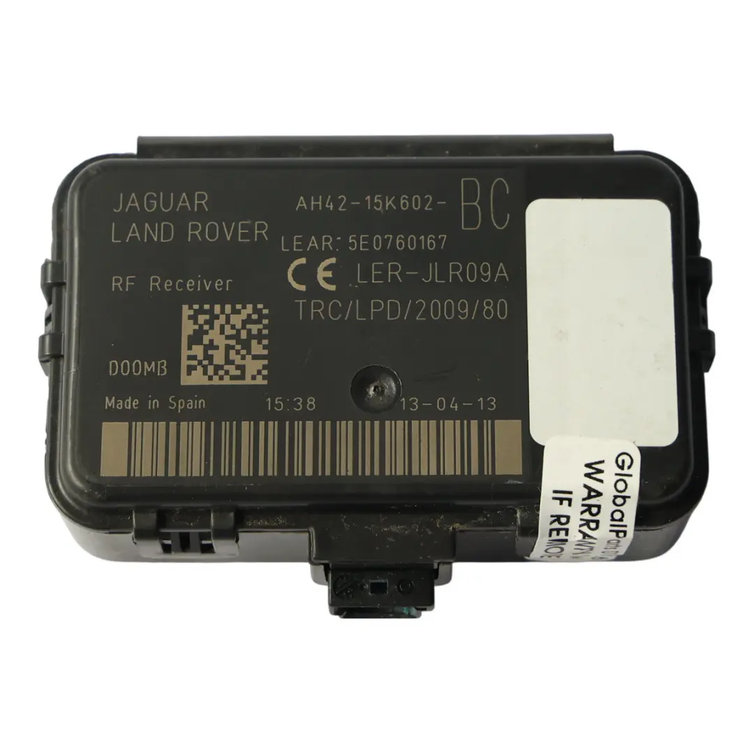 Range Rover L405 Unidad De Módulo Receptor Antena Radio - SKU AH42-15K602-BC - Número de pieza AH42-15K602-BC