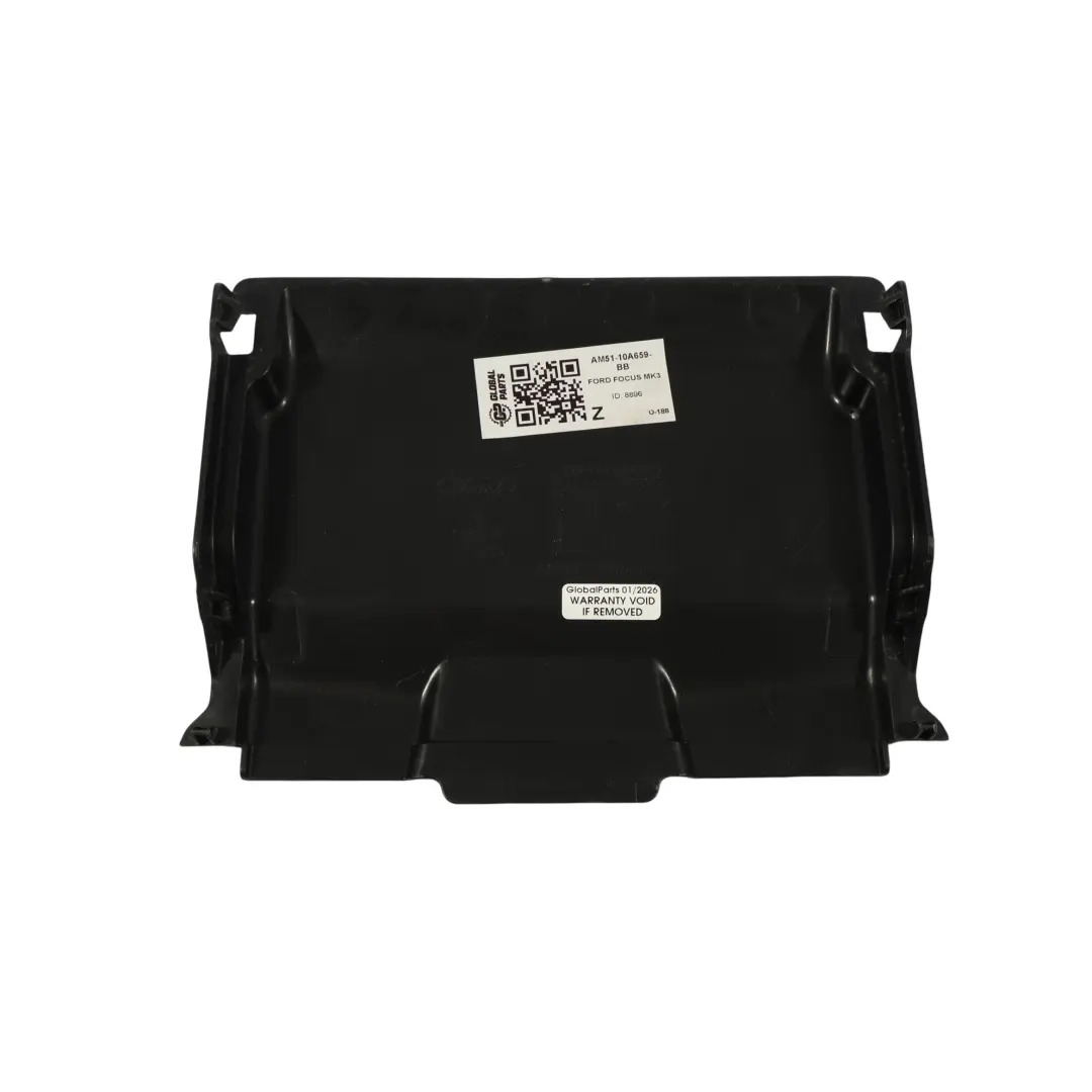 Ford Focus Mk3 Battery Cover Panel Trim Plastic Black - SKU AM51-10A659-BB - Part number AM51-10A659-BB