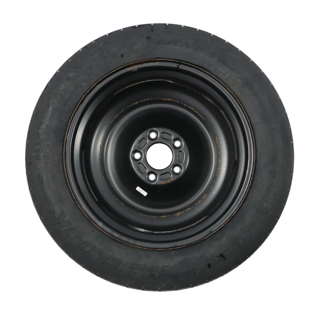 Mk3 Ruota Scorta Acciaio R16 Pneumatico 125/90 Hankook per Ford Focus con numero di parte AM51BA-14041 Ford Focus Mk3 Ruota Scorta Acciaio R16 Pneumatico 125/90 Hankook - SKU AM51BA-14041 - Numero di parte AM51BA-14041