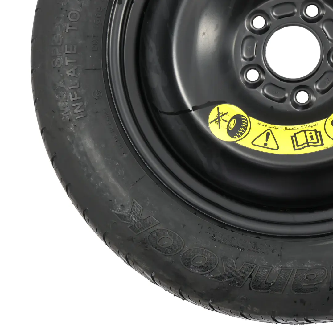 Mk3 Roue De Secours Pneu Acier R16 125/90 Hankook pour Ford Focus à propos du numéro de pièce AM51BA-14041 Ford Focus Mk3 Roue De Secours Pneu Acier R16 125/90 Hankook - SKU AM51BA-14041 - Numéro de pièce AM51BA-14041