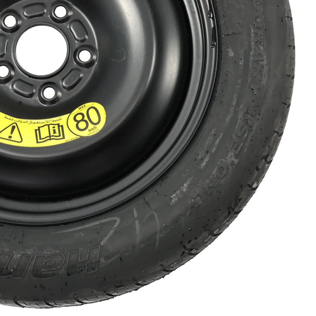 Mk3 Ersatzrad Stahl R16 Reifen 125/90 Hankook für Ford Focus mit Teilenummer AM51BA-14041 Ford Focus Mk3 Ersatzrad Stahl R16 Reifen 125/90 Hankook - SKU AM51BA-14041 - Teilenummer AM51BA-14041