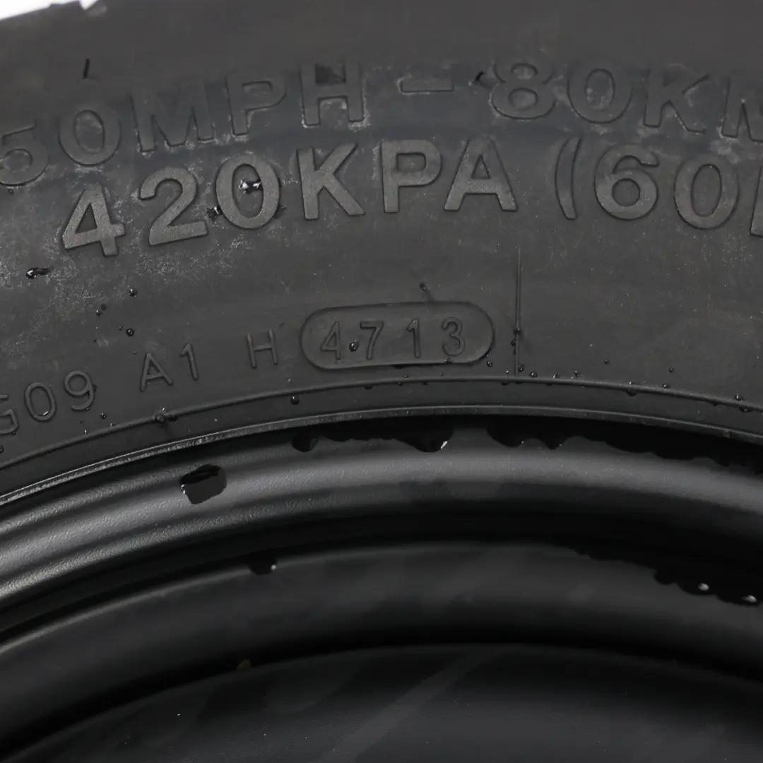 Mk3 Spare Wheel Steel R16 Tyre 125/90 Hankook to Ford Focus with Part number AM51BA-14041 Ford Focus Mk3 Spare Wheel Steel R16 Tyre 125/90 Hankook - SKU AM51BA-14041 - Part number AM51BA-14041