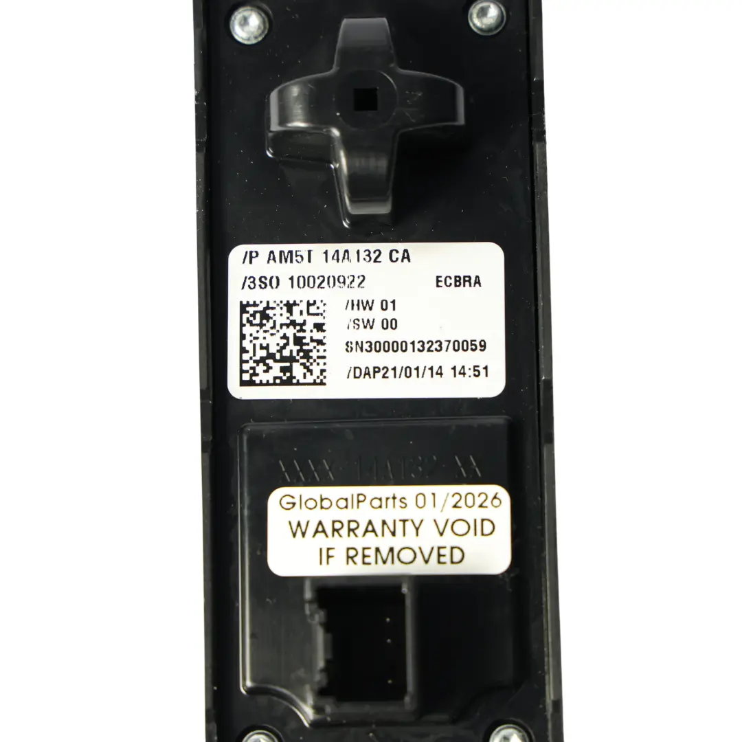 Ford Focus Mk3 Interrupteur Lève-Vitre Électrique Côté Conducteur AM5T14A132CA - SKU AM5T-14A132-CA - Numéro de pièce AM5T-14A132-CA