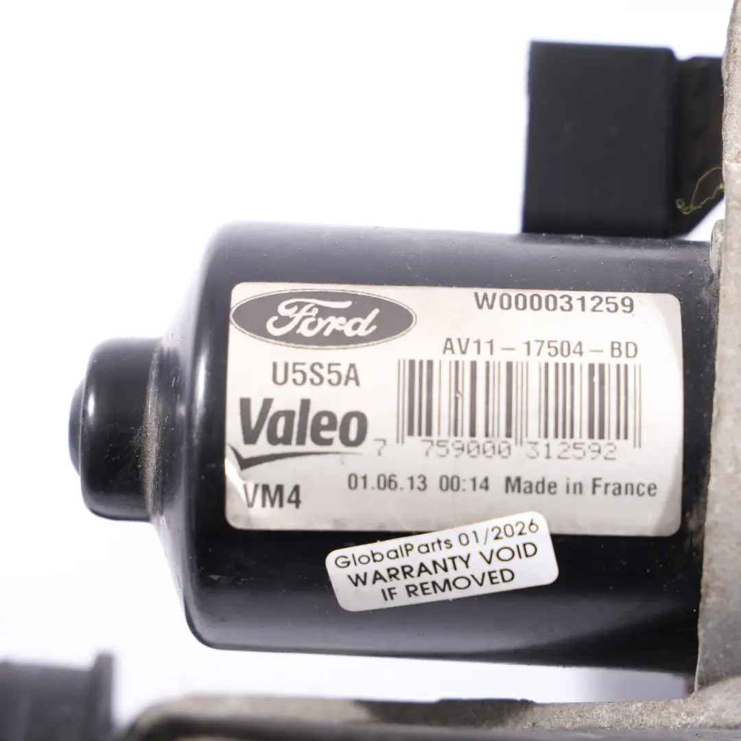 Ford B-Max Windscreen Wiper Motor Driver Side Front Right O/S AV1117504AD - SKU AV11-17504-BD - Part number AV11-17504-BD