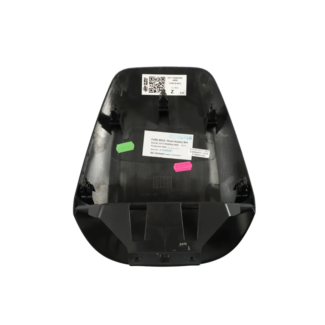 Ford B-Max Pannello Di Rivestimento Del Display Del Cruscotto - SKU AV11-R045N56-ABW - Numero di parte AV11-R045N56-ABW