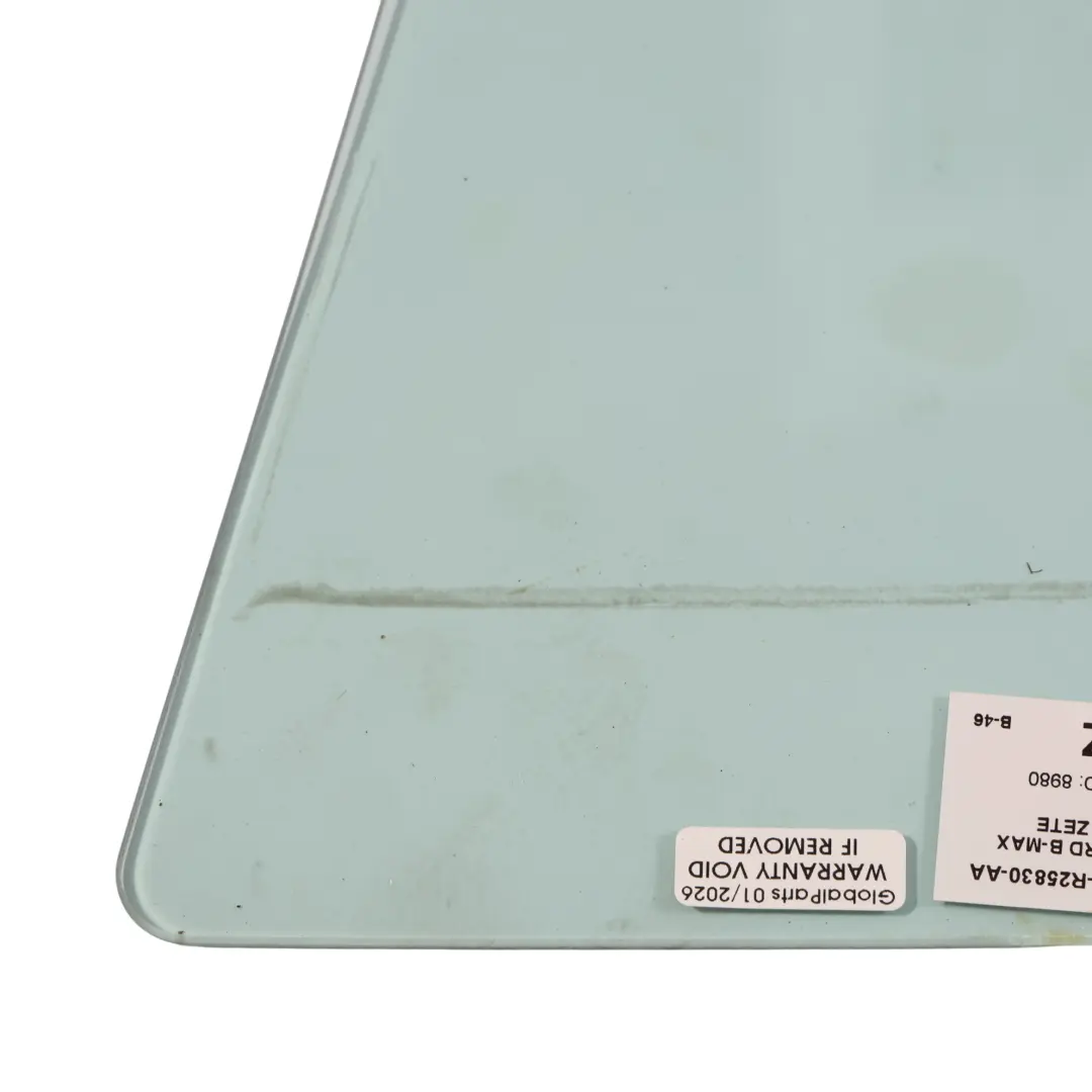 Ford B-Max Vetro Finestrino Posteriore Destro AS2 Vetri - SKU AV11-R25830-AA - Numero di parte AV11-R25830-AA
