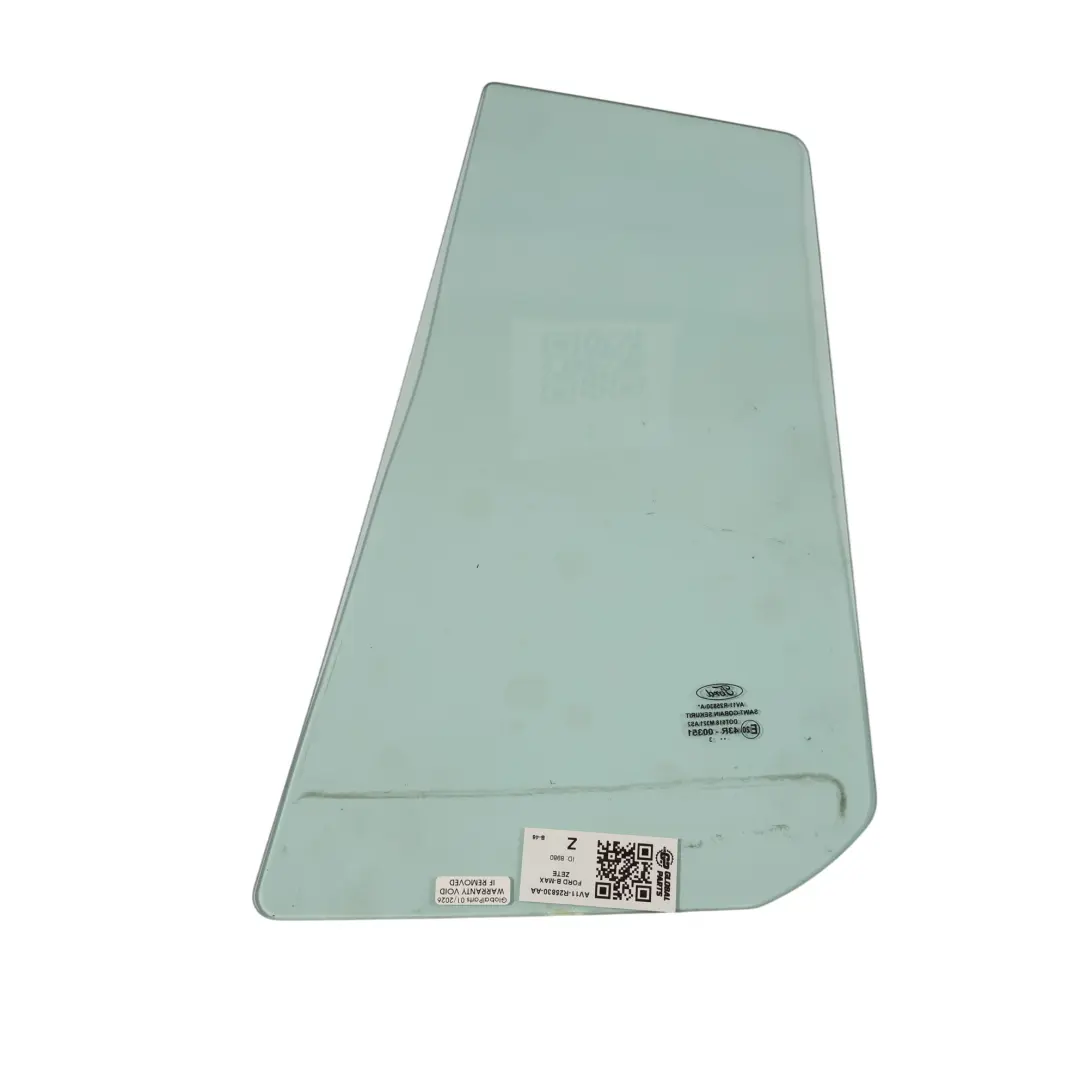 Door Quarter Window Glass Rear Right O/S AS2 Glazing to Ford B-Max with Part number AV11-R25830-AA Ford B-Max Door Quarter Window Glass Rear Right O/S AS2 Glazing - SKU AV11-R25830-AA - Part number AV11-R25830-AA