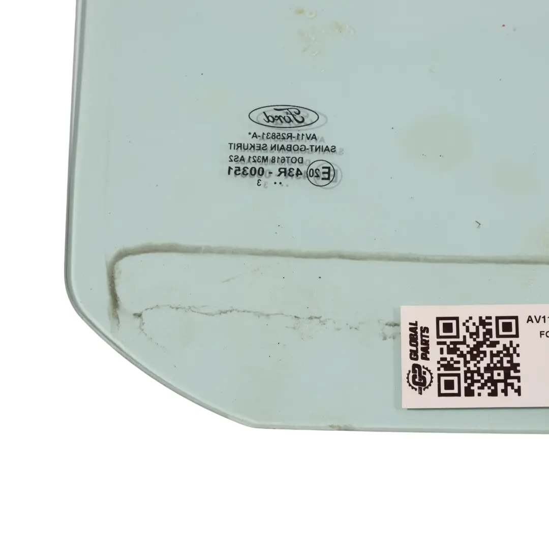 Ford B-Max Szyba Boczna Karoseryjna Drzwi Lewy Tył AS2 - SKU AV11-R25831-AA - Numer Części AV11-R25831-AA