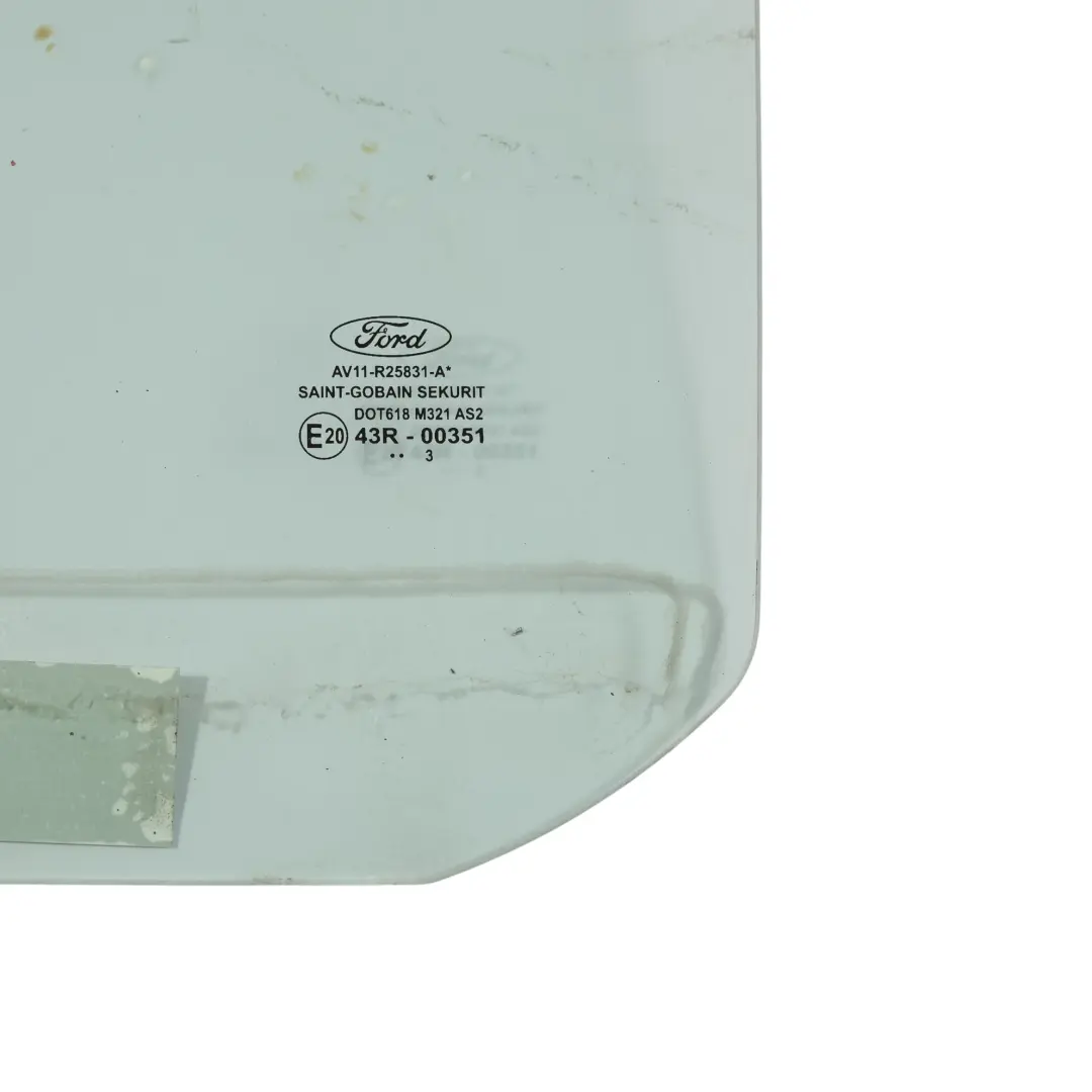 Door Quarter Window Glass Rear Left N/S AS2 Glazing to Ford B-Max with Part number AV11-R25831-AA Ford B-Max Door Quarter Window Glass Rear Left N/S AS2 Glazing - SKU AV11-R25831-AA - Part number AV11-R25831-AA