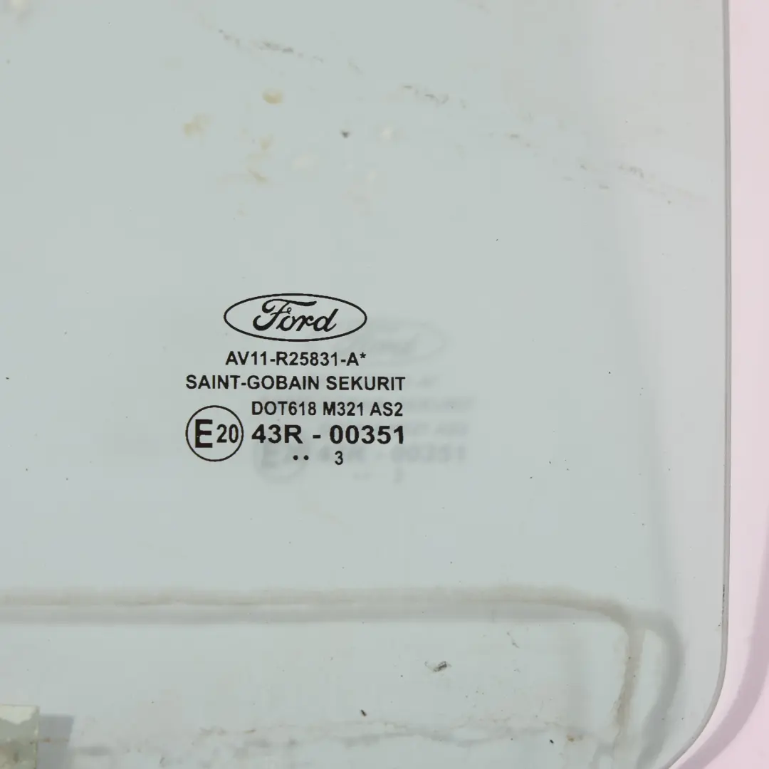 Szyba Boczna Karoseryjna Drzwi Lewy Tył AS2 do Ford B-Max o numerze AV11-R25831-AA Ford B-Max Szyba Boczna Karoseryjna Drzwi Lewy Tył AS2 - SKU AV11-R25831-AA - Numer Części AV11-R25831-AA