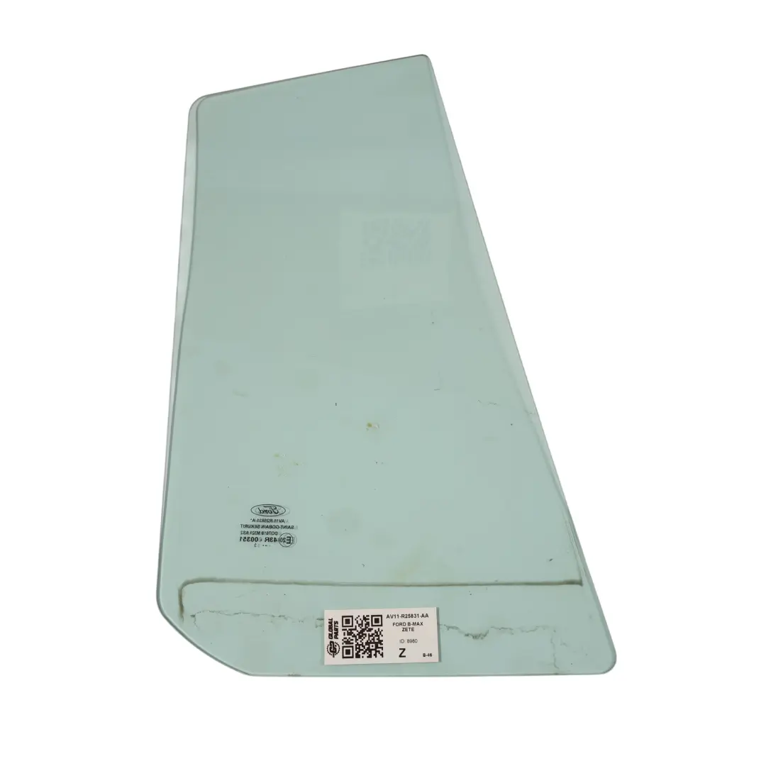 Ford B-Max Vitre De Custode Arrière Gauche AS2 Vitrage - SKU AV11-R25831-AA - Numéro de pièce AV11-R25831-AA
