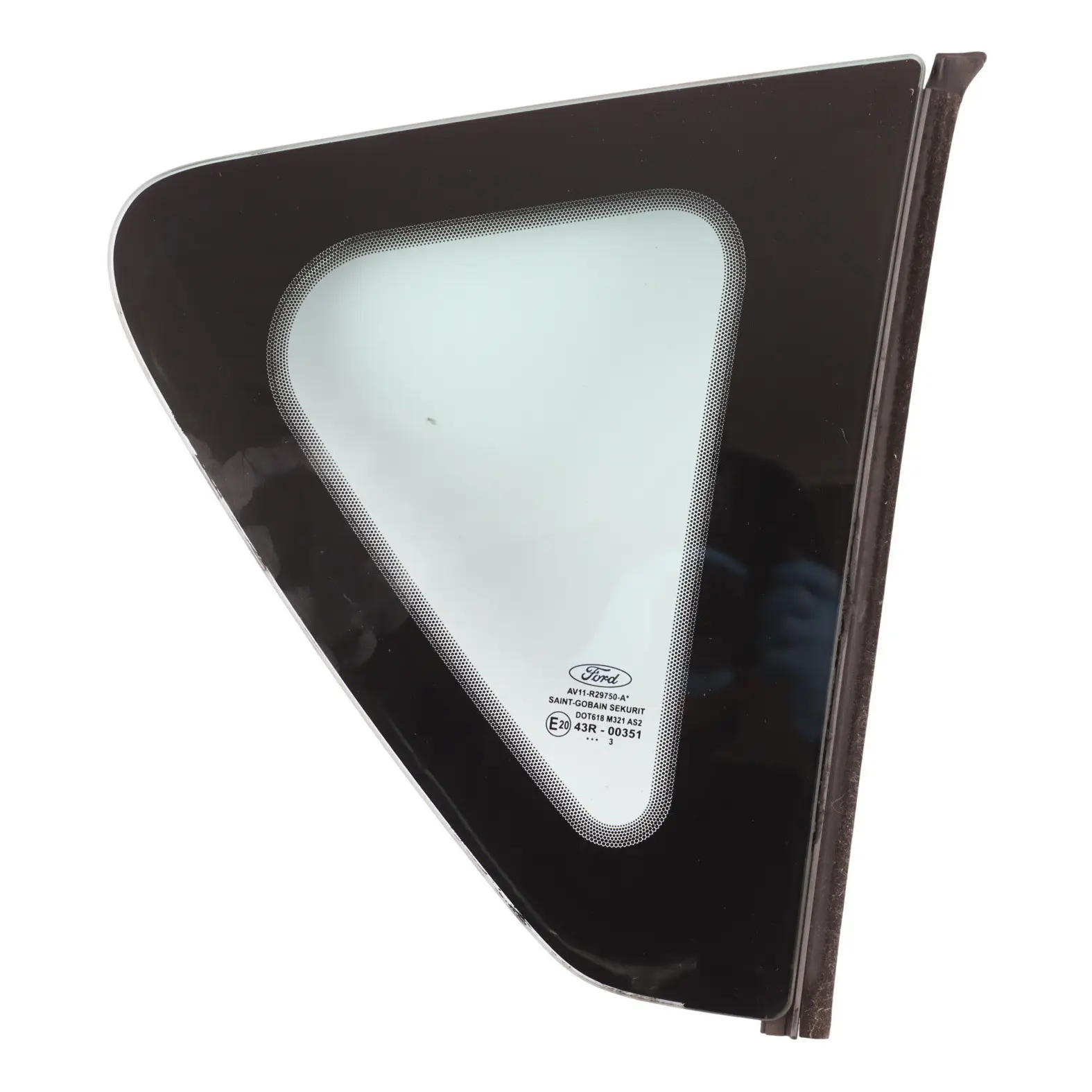 Ford B-Max Finestra Laterale Verde Posteriore Destra AS2 AV11-R29750-AA