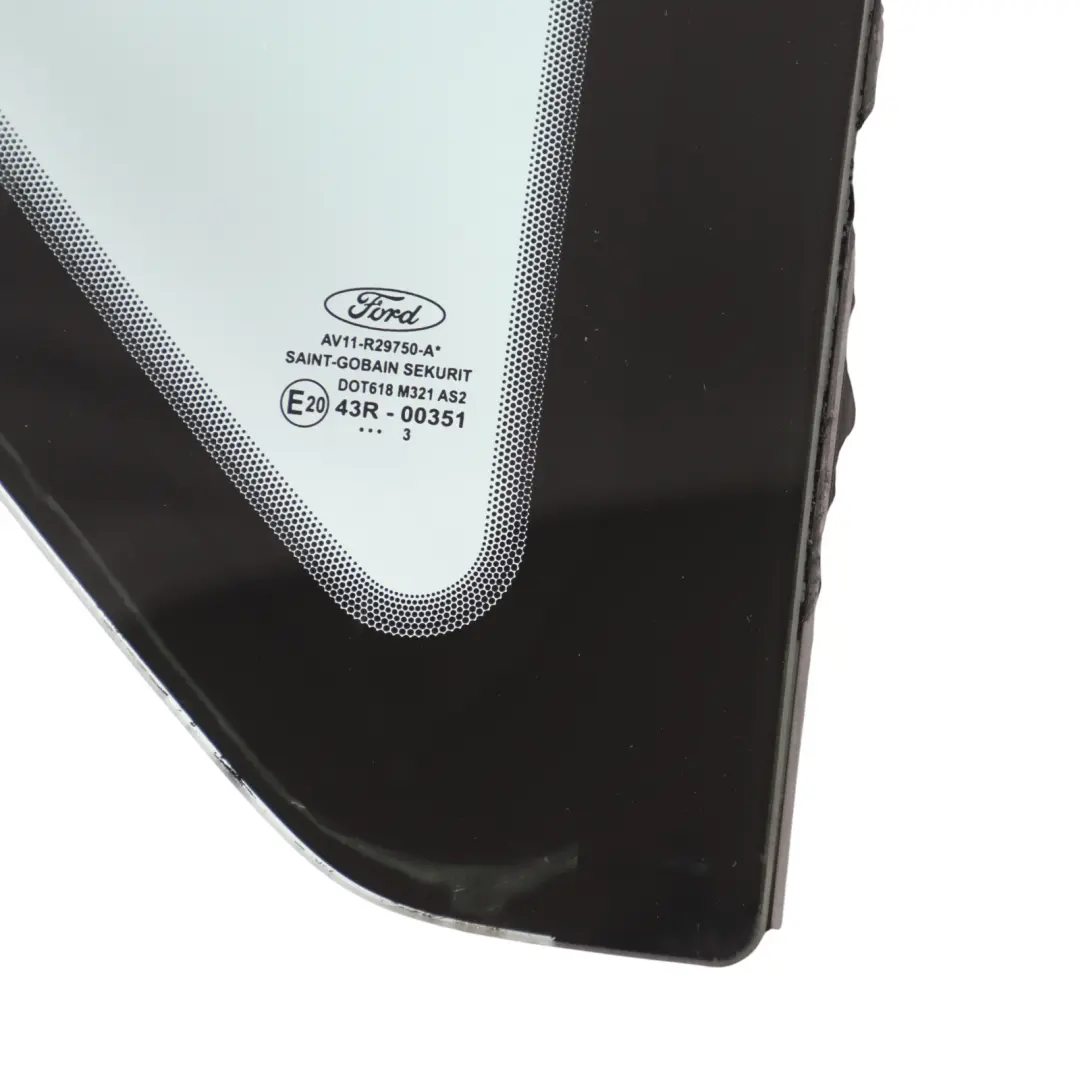 Viertel Seitenscheibe Grün Hinten Rechts AS2 für Ford B-Max mit Teilenummer AV11-R29750-AA Ford B-Max Viertel Seitenscheibe Grün Hinten Rechts AS2 - SKU AV11-R29750-AA - Teilenummer AV11-R29750-AA