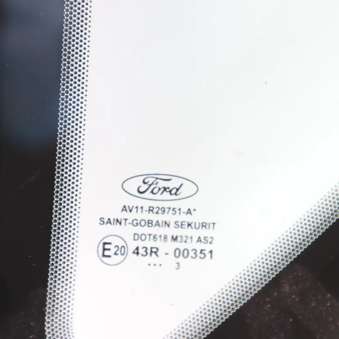 Ford B-Max Vitrage De Custode Arrière Gauche AS2 - SKU AV11-R29751-AA - Numéro de pièce AV11-R29751-AA