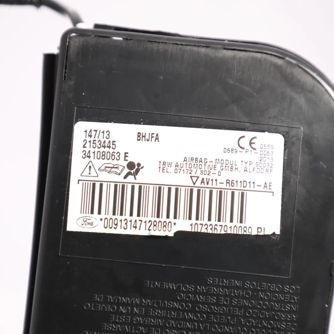 Ford B-Max Seat Side Air Module Black Front Right O/S - SKU AV11-R611D10-AE - Part number AV11-R611D10-AE