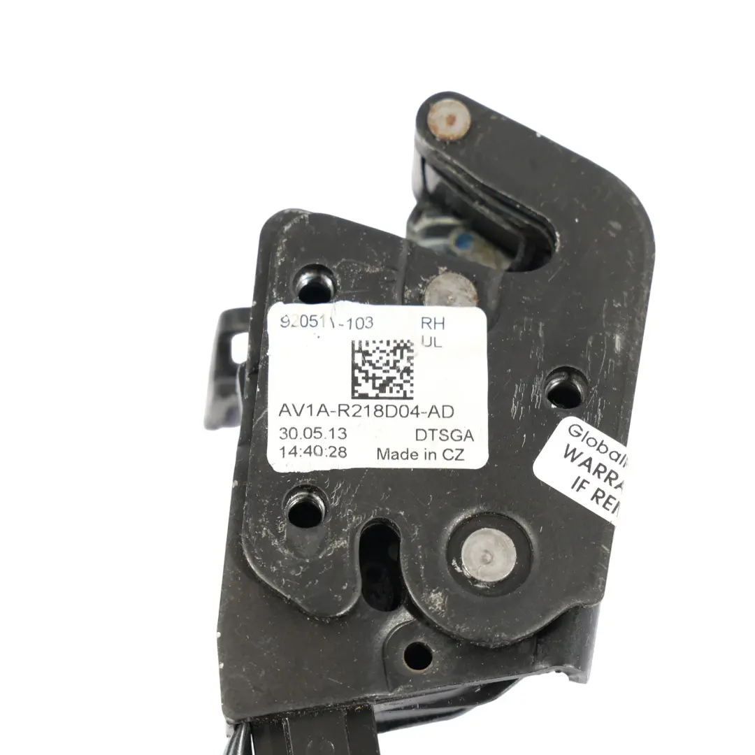 Ford B-Max Mk1 Porta Anteriore Blocaggio Bowden Cavo Filo Destra - SKU AV1A-R218D04-AD - Numero di parte AV1A-R218D04-AD