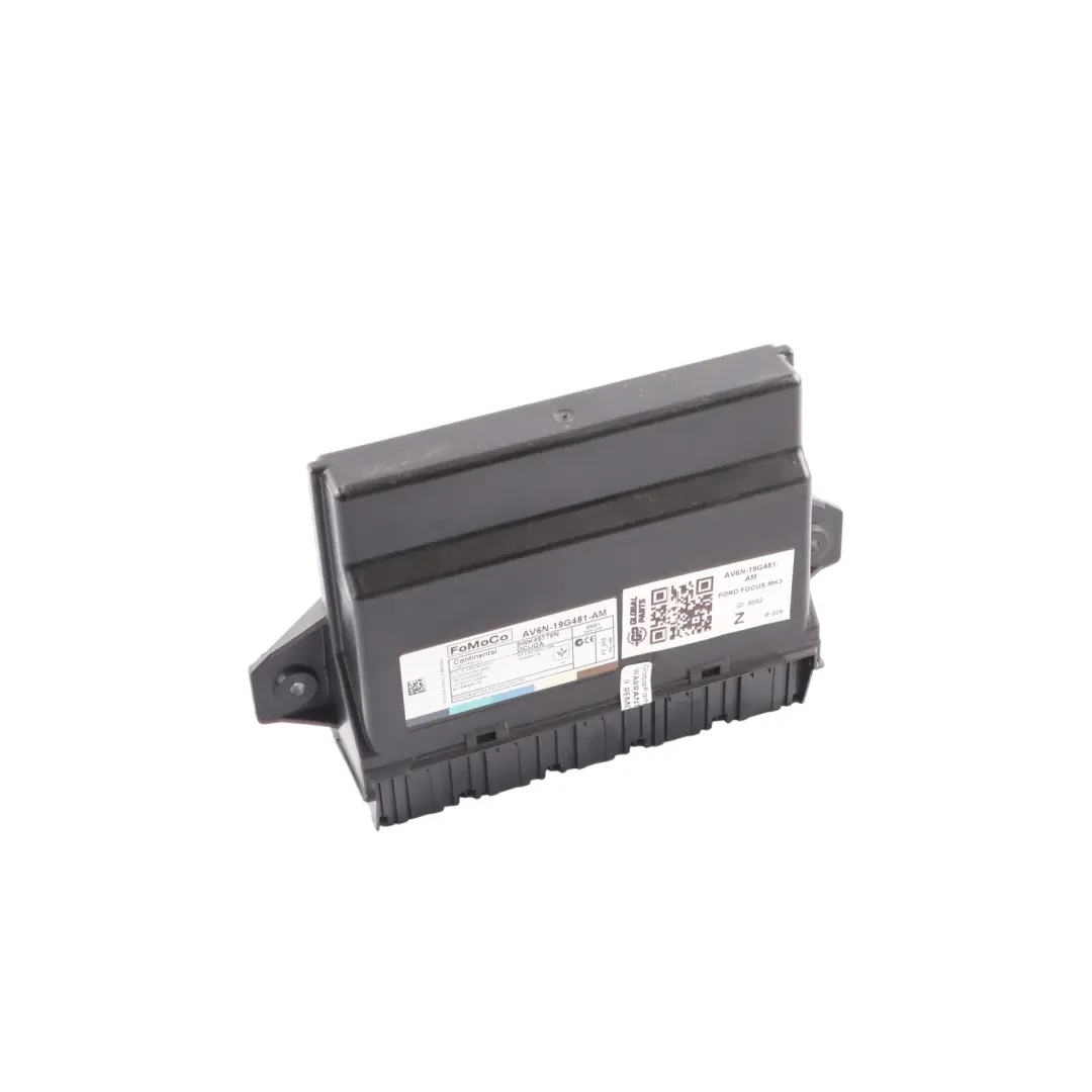 Mk3 Keyless Entry Control Module ECU Unit to Ford Focus with Part number AV6N-19G481-AM Ford Focus Mk3 Keyless Entry Control Module ECU Unit - SKU AV6N-19G481-AM - Part number AV6N-19G481-AM