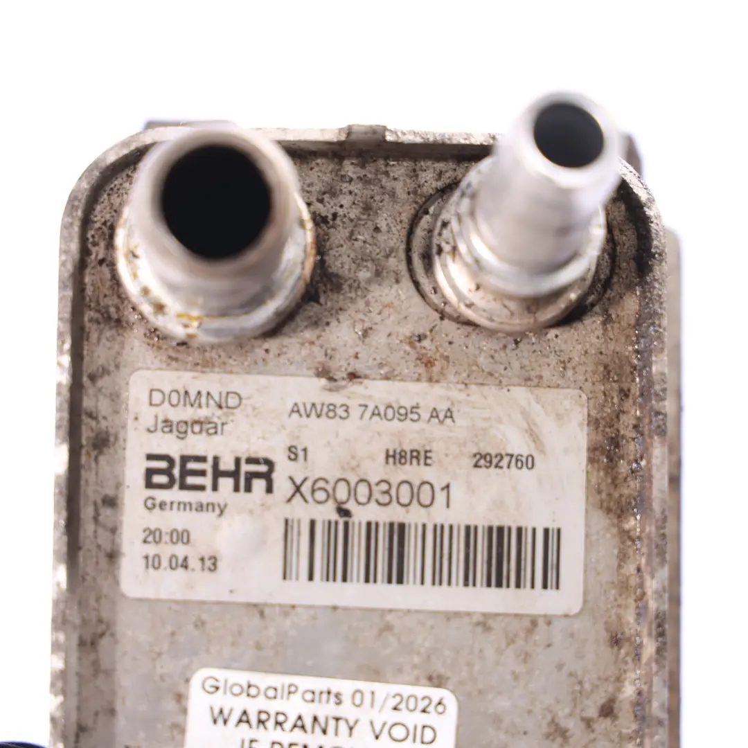 Range Rover L405 Enfriador De Aceite Caja De Cambios Transmisión - SKU AW83-7A095-AA - Número de pieza AW83-7A095-AA