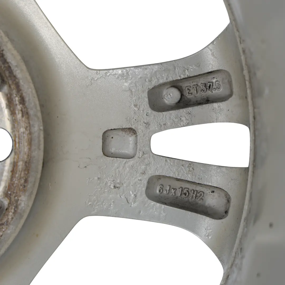 Alloy Rim 15" 6J ET:37.5 Double Spoke to Ford B-MAX Silver Wheel with Part number AY11-AC Ford B-MAX Silver Wheel Alloy Rim 15" 6J ET:37.5 Double Spoke - SKU AY11-AC-1 - Part number AY11-AC