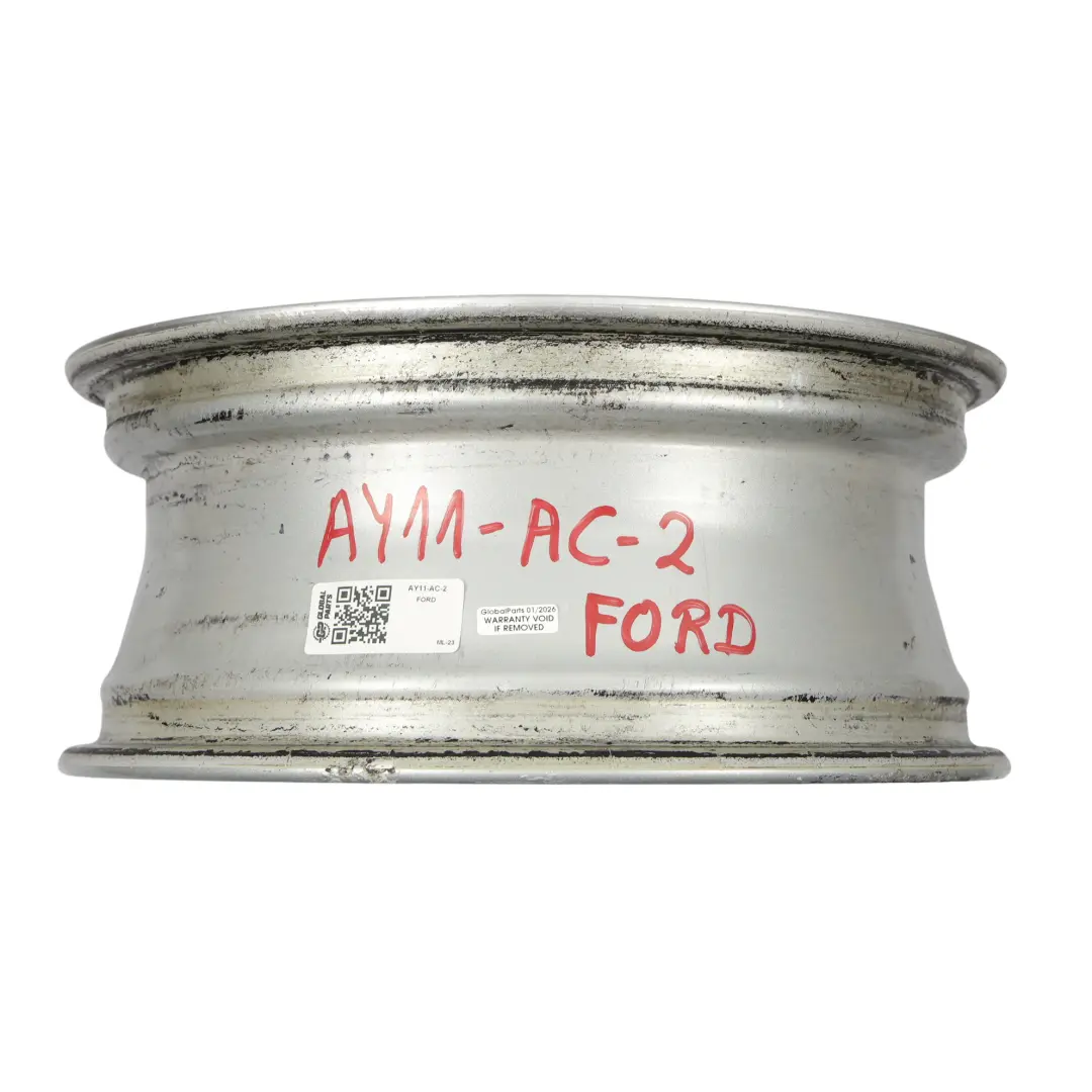 Ford B-MAX Cerchio In Lega Argento 15" 6J ET:37.5 Doppie Razze - SKU AY11-AC-2 - Numero di parte AY11-AC