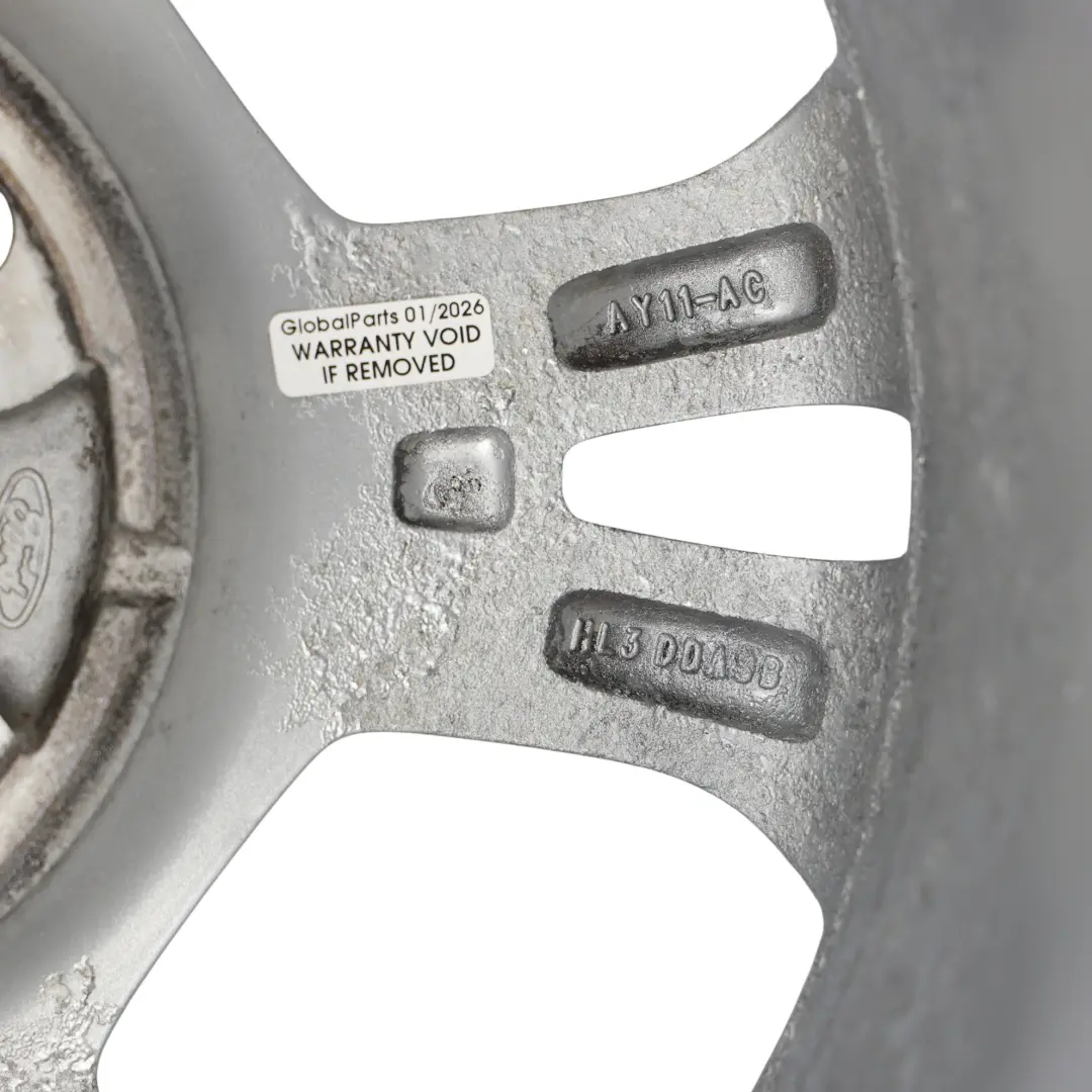 Silberne Leichtmetallfelge Alufelge 15" 6J ET:37.5 für Ford B-MAX mit Teilenummer AY11-AC Ford B-MAX Silberne Leichtmetallfelge Alufelge 15" 6J ET:37.5 - SKU AY11-AC-2 - Teilenummer AY11-AC