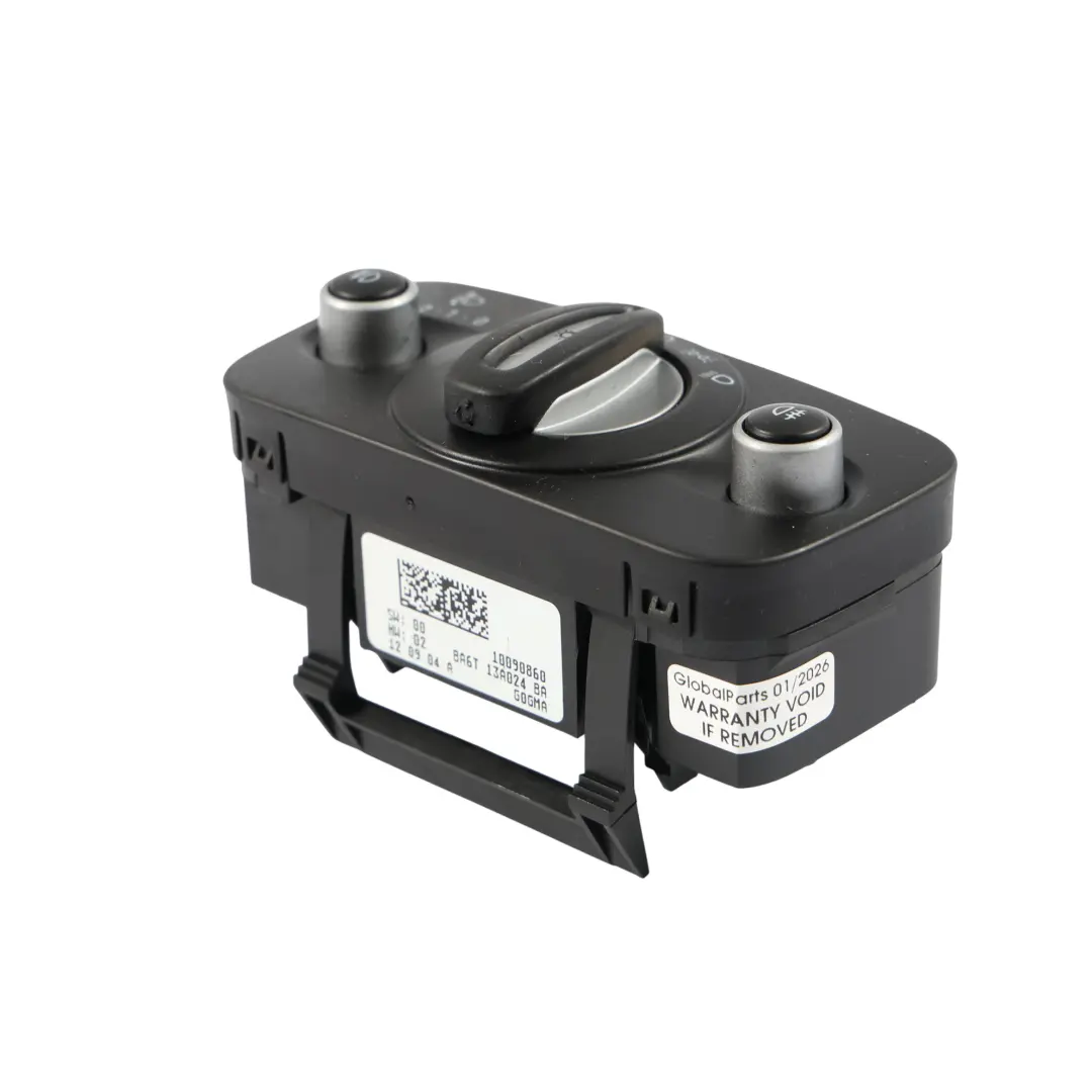 Ford Fiesta Mk7 Headlight Switch Fog Light Control Panel Unit - SKU BA6T-13A024-BA - Part number BA6T-13A024-BA