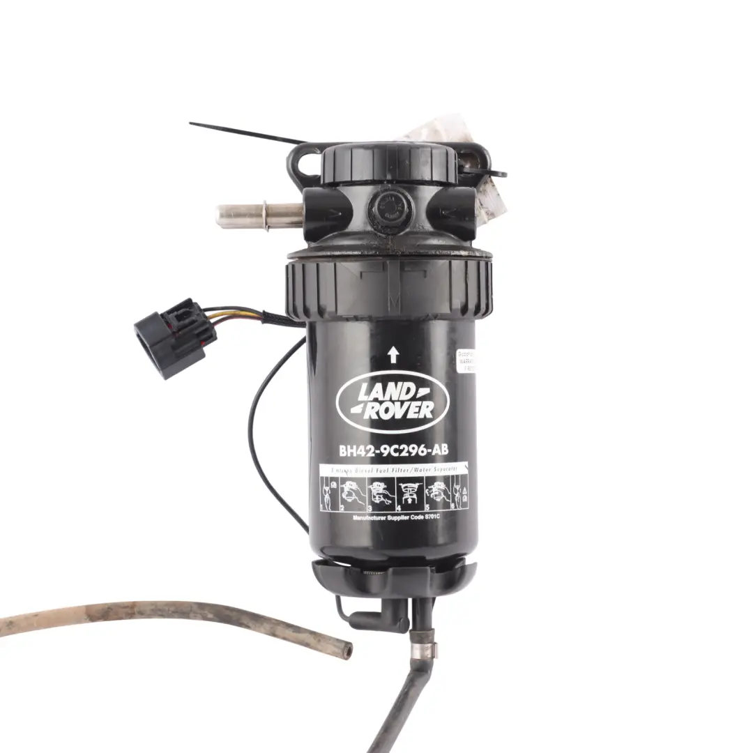 4,4 Fuel Filter Housing to Range Rover L405 with Part number BH42-9C296-AB Range Rover L405 4,4 Fuel Filter Housing - SKU BH42-9C296-AB - Part number BH42-9C296-AB