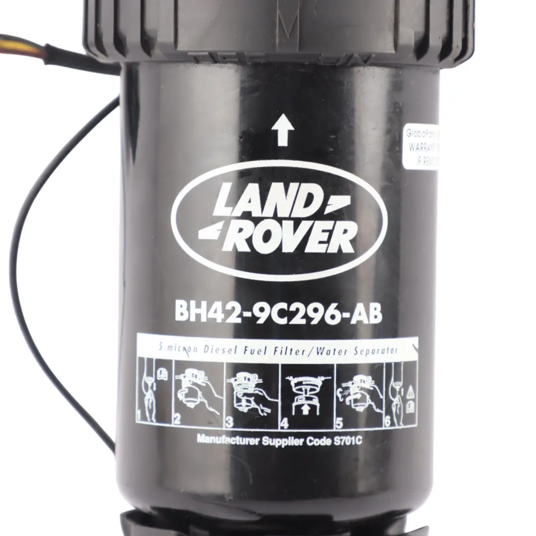 4,4 Fuel Filter Housing to Range Rover L405 with Part number BH42-9C296-AB Range Rover L405 4,4 Fuel Filter Housing - SKU BH42-9C296-AB - Part number BH42-9C296-AB