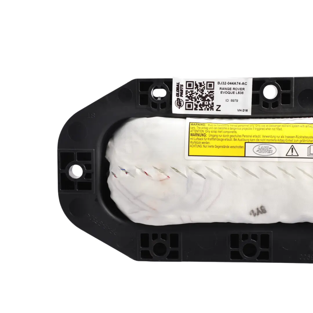 Dashboard Passenger Side Safety Unit Module BJ32044A74AC to Range Rover Evoque L538 with Part number BJ32-044A74-AC Range Rover Evoque L538 Dashboard Passenger Side Safety Unit Module BJ32044A74AC - SKU BJ32-044A74-AC - Part number BJ32-044A74-AC