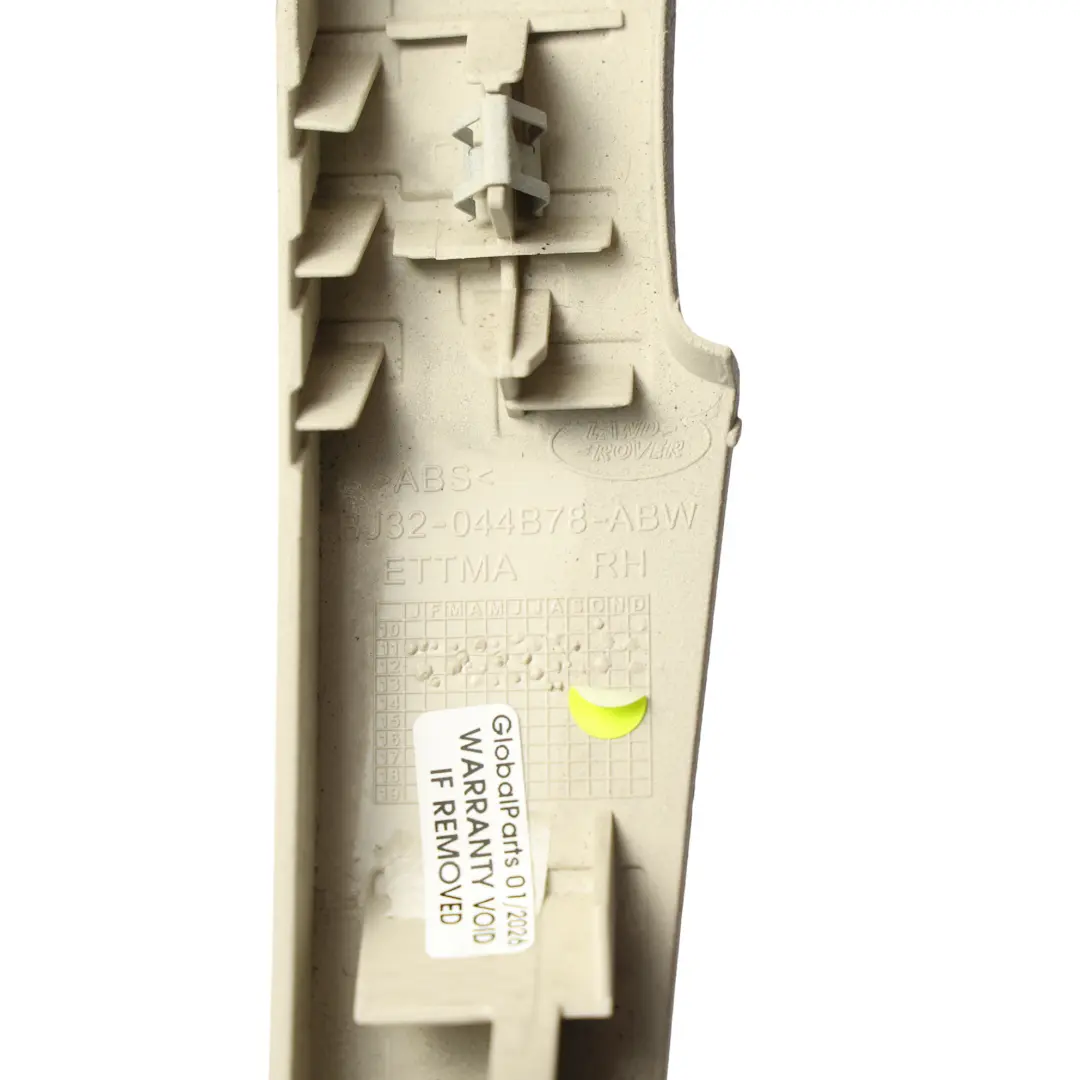 Armaturen Brett Trim Strip Rechts Beige für Range Rover Evoque L538 mit Teilenummer BJ32-044B78-ABW Range Rover Evoque L538 Armaturen Brett Trim Strip Rechts Beige - SKU BJ32-044B78-ABW - Teilenummer BJ32-044B78-ABW