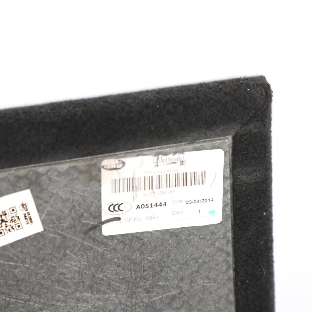 Funda De Alfombra Para El Suelo Maletero para Range Rover Evoque L538 con número de pieza BJ32-1350-AF Range Rover Evoque L538 Funda De Alfombra Para El Suelo Maletero - SKU BJ32-1350-AF - Número de pieza BJ32-1350-AF