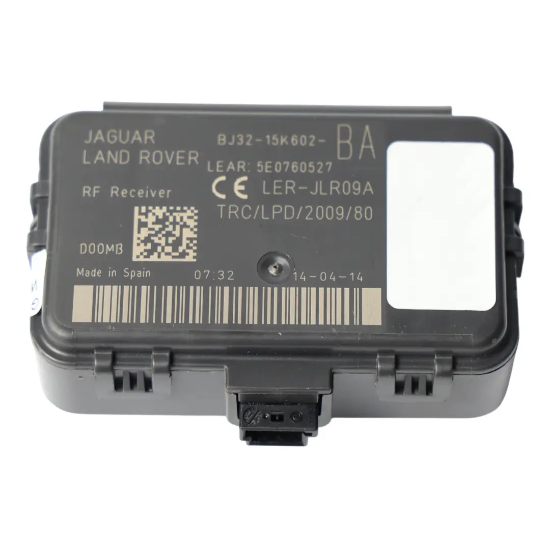 Range Rover Evoque L538 Empfänger Fernbedienungs Einheit Modul - SKU BJ32-15K602-BA - Teilenummer BJ32-15K602-BA