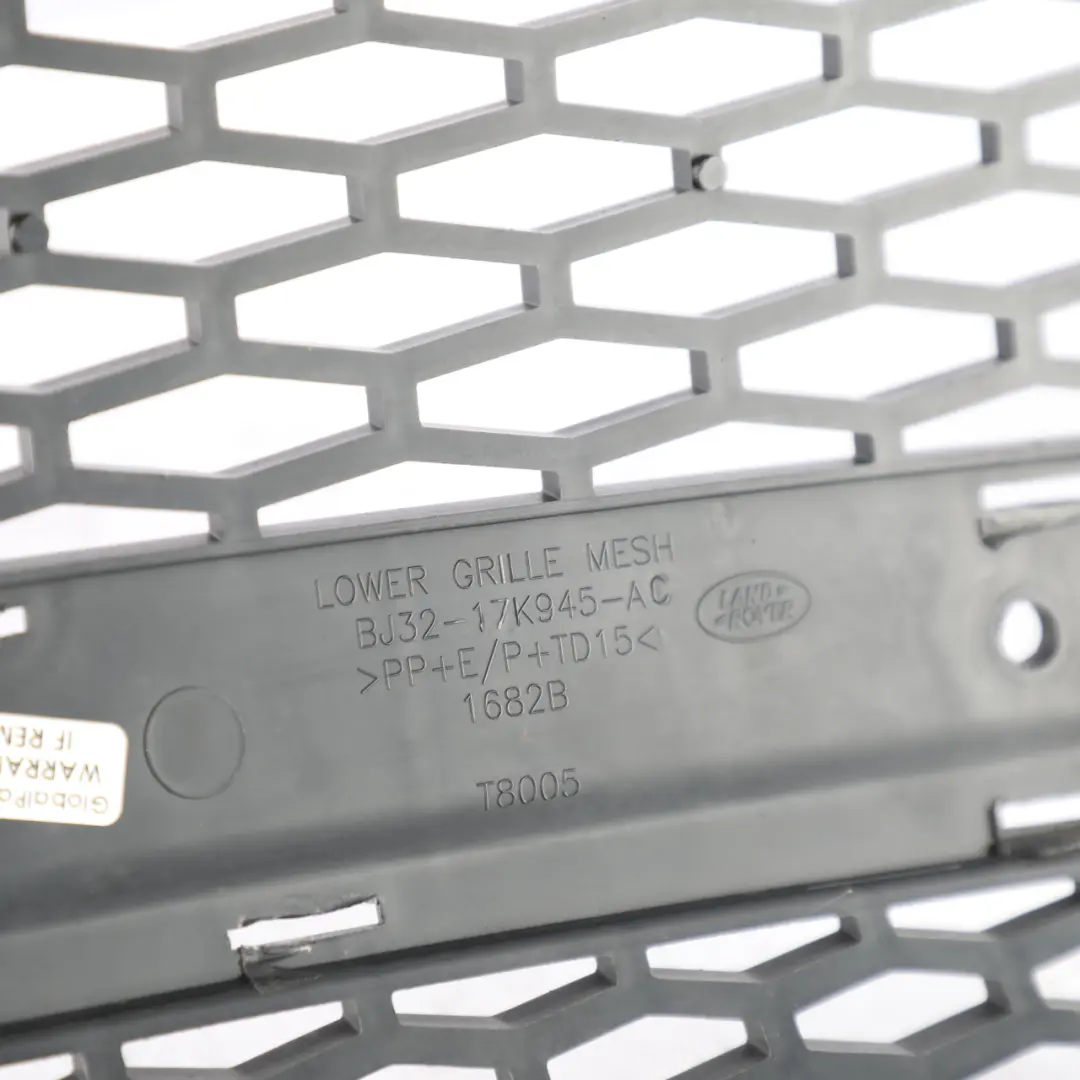 Range Rover Evoque L538 Front Bumper Lower Centre Grill - SKU BJ32-17K945-AC - Part number BJ32-17K945-AC