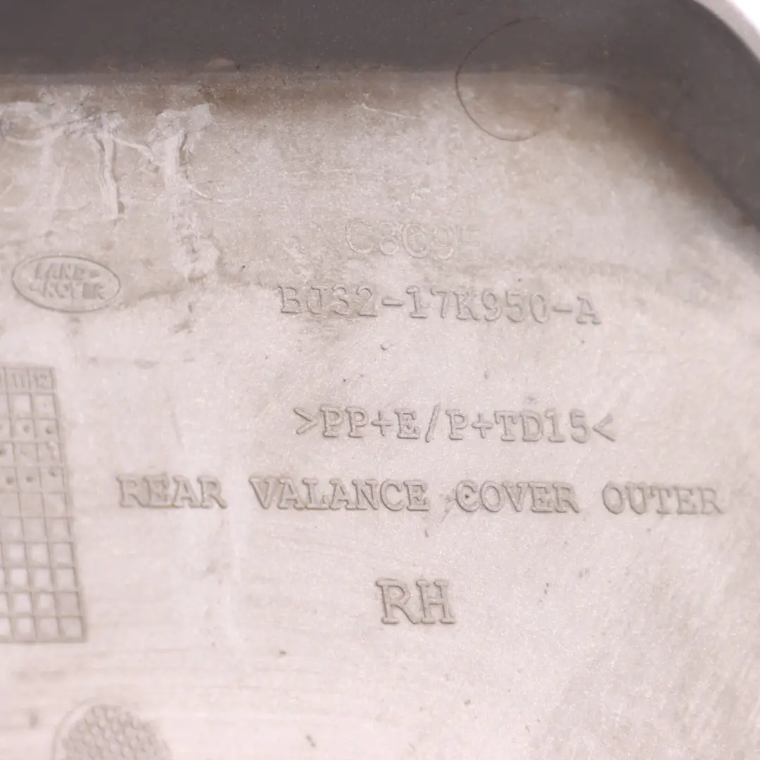 Range Rover Evoque L538 Rear Bumper Tow Eye Cover Right O/S - SKU BJ32-17K950-A - Part number BJ32-17K950-A