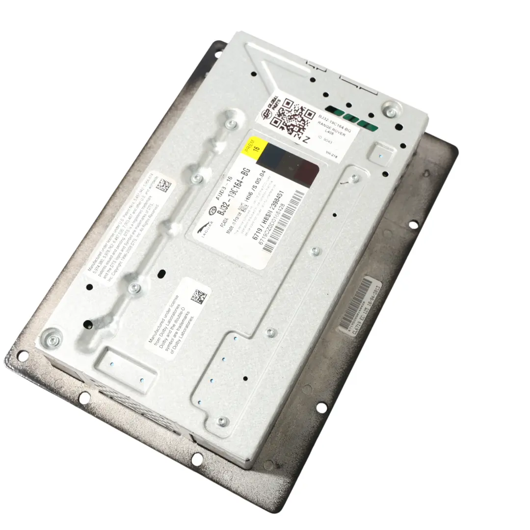 Range Rover L405 Amplificatore AMP Sistema Audio Modulo Sonoro - SKU BJ32-19C164-BG - Numero di parte BJ32-19C164-BG