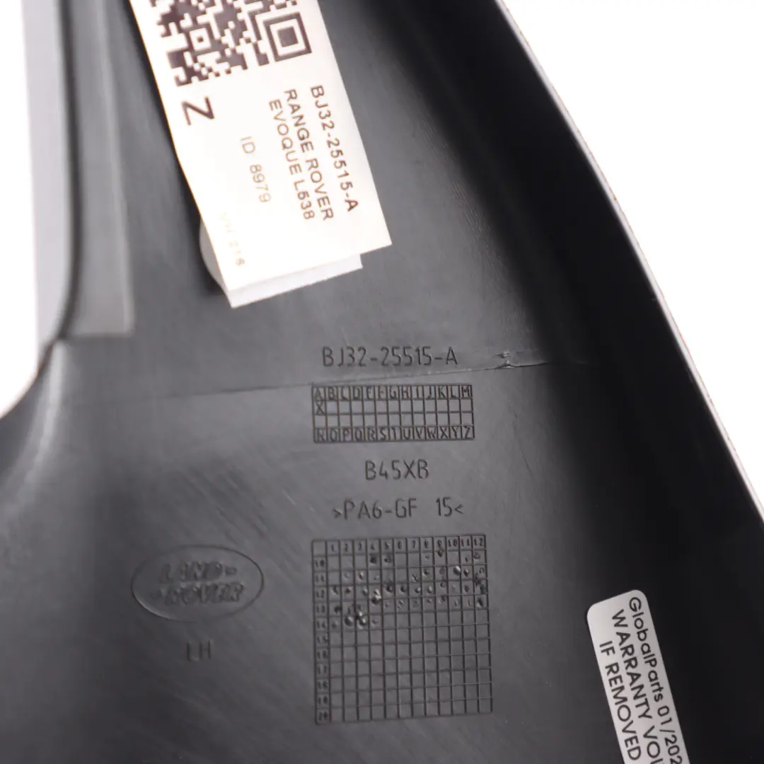 Innere Türfenster Rahmen Hinten Links BJ32-25515-A für Range Rover Evoque L538 mit Teilenummer LR027231 Range Rover Evoque L538 Innere Türfenster Rahmen Hinten Links BJ32-25515-A - SKU LR027231 - Teilenummer LR027231