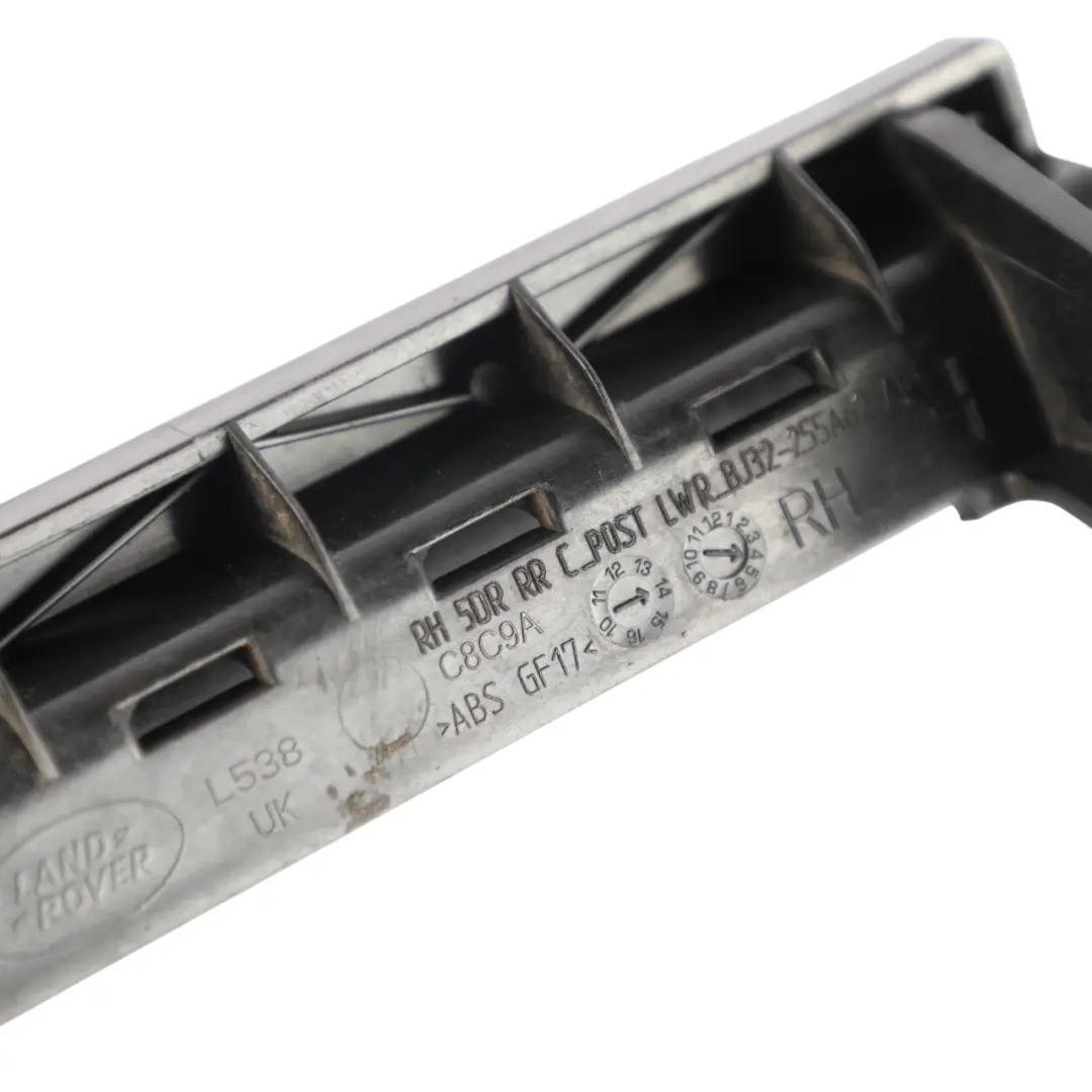 Range Rover Evoque L538 Rear Door Trim Moulding Guide Right O/S - SKU BJ32-255A62-AF - Part number BJ32-255A62-AF