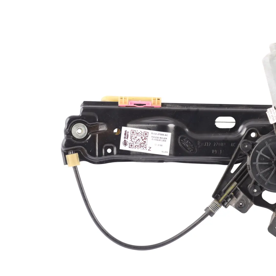 Window Regulator With Motor Rear Right O/S to Range Rover Evoque L538 with Part number BJ32-27000-AC Range Rover Evoque L538 Window Regulator With Motor Rear Right O/S - SKU BJ32-27000-AC - Part number BJ32-27000-AC