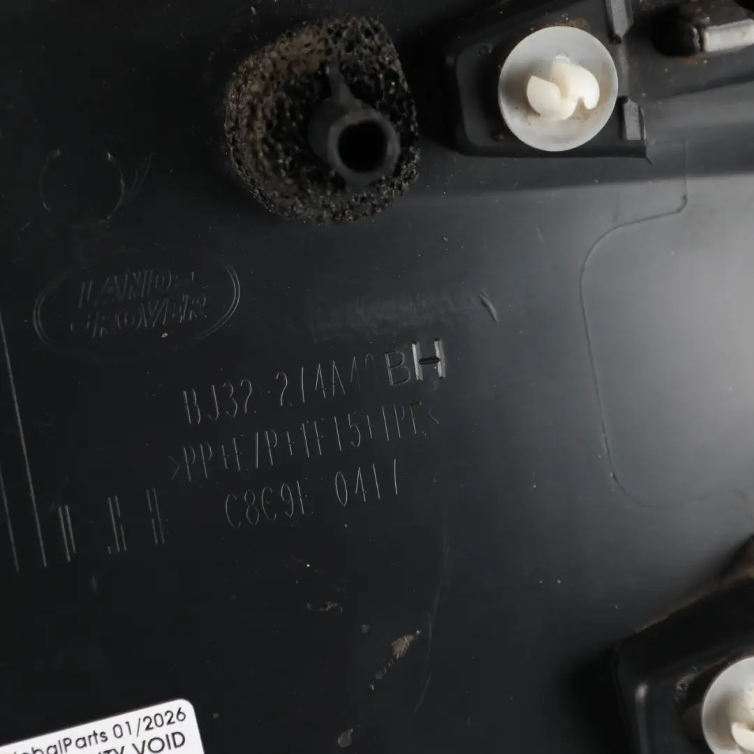 Door Moulding Cover Strip Left N/S to Range Rover Evoque L538 Rear with Part number BJ32-274A49-BH Range Rover Evoque L538 Rear Door Moulding Cover Strip Left N/S - SKU BJ32-274A49-BH - Part number BJ32-274A49-BH