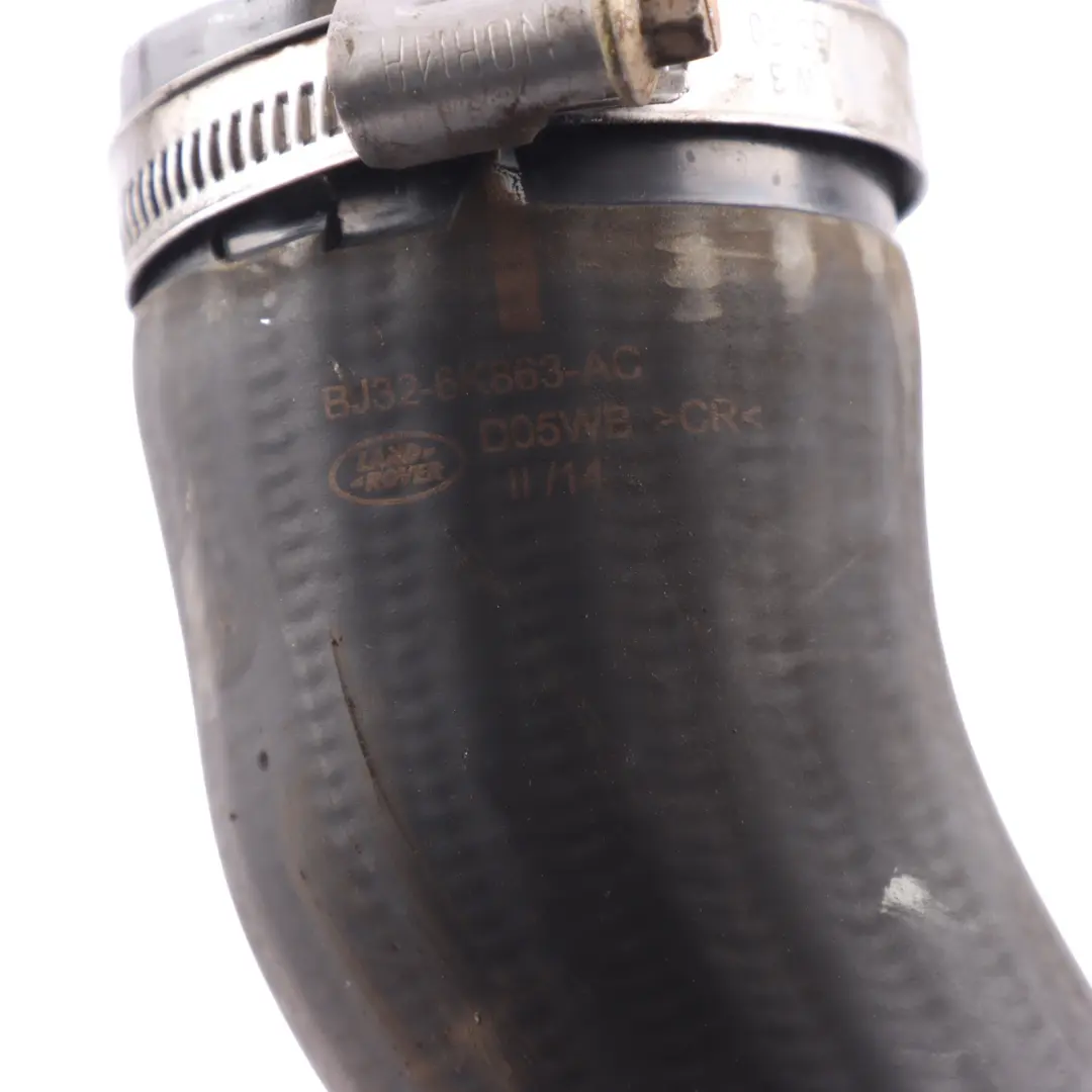 Pipe Hose 2.2 TDCi Diesel to Range Rover Evoque L538 Intercooler Air with Part number BJ32-6K863-AC Range Rover Evoque L538 Intercooler Air Pipe Hose 2.2 TDCi Diesel - SKU BJ32-6K863-AC - Part number BJ32-6K863-AC