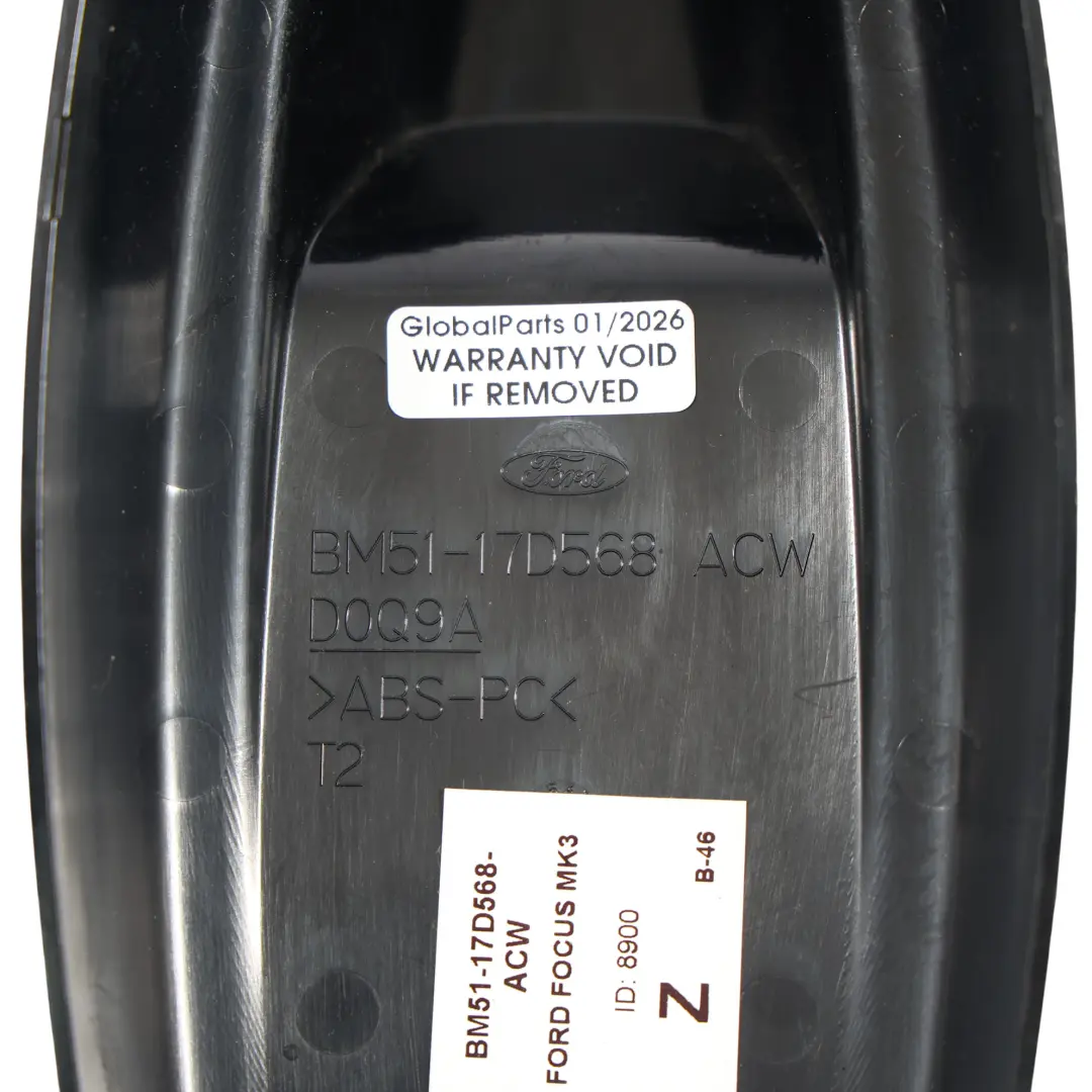 Mk3 Interior Espejo Retrovisor Cubierta AU5A-17E678-AD para Ford Focus con número de pieza BM51-17D568-ACW Ford Focus Mk3 Interior Espejo Retrovisor Cubierta AU5A-17E678-AD - SKU BM51-17D568-ACW - Número de pieza BM51-17D568-ACW