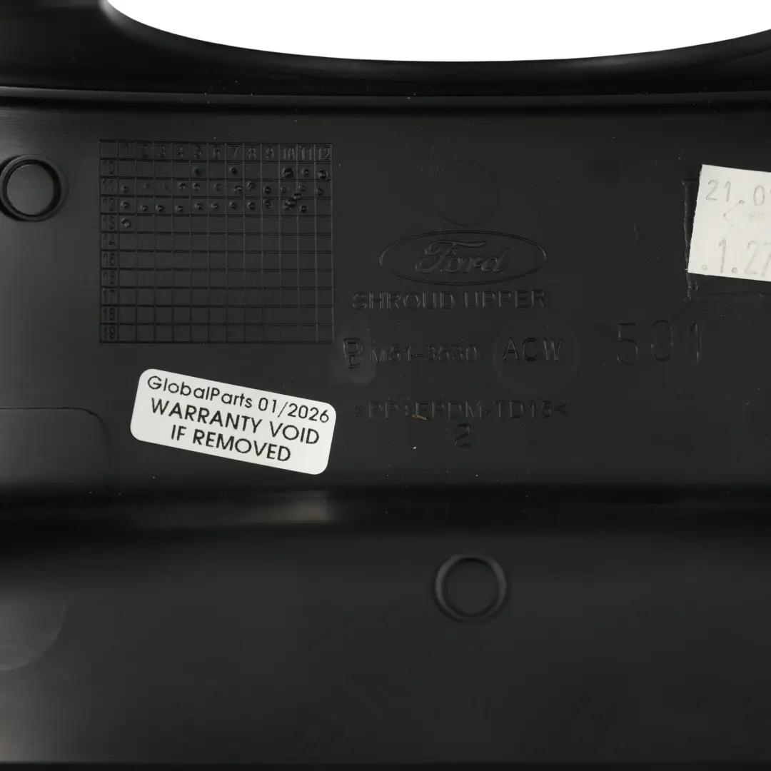 Ford Focus III Colonne De Direction Haut Capot De Protection - SKU BM51-3533-AAW - Numéro de pièce BM51-3533-AAW