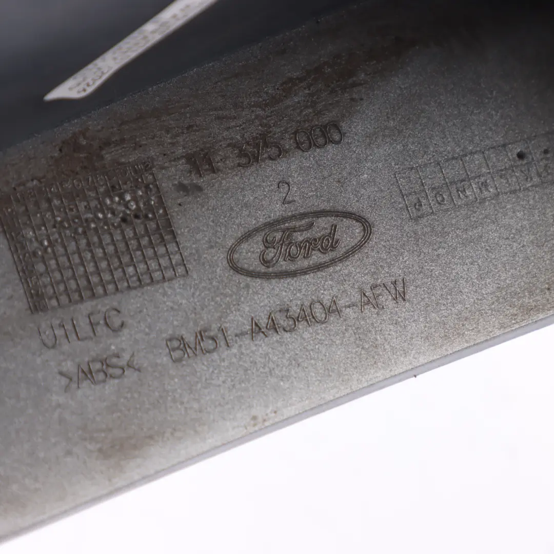 Ford Focus Mk3 Boot Lid Tailgate Handle Covering Plate Moondust Silver - ZJ - SKU BM51-A43404-AFW-MDS - Part number BM51-A43404-AFW