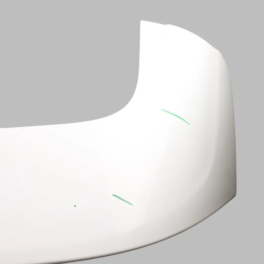 Ford Focus Mk3 Rear Tailgate Spoiler Frozen White - Z2 - SKU BM51-A44210-BHXWAA-FW - Part number BM51-A44210-BHXWAA