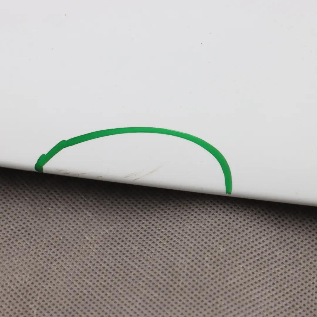 Ford Focus Mk3 Rear Tailgate Spoiler Frozen White - Z2 - SKU BM51-A44210-BHXWAA-FW - Part number BM51-A44210-BHXWAA