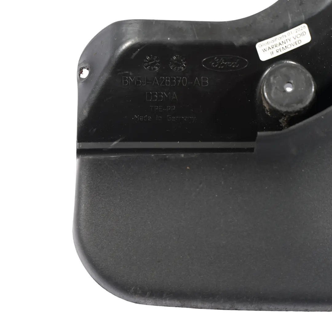 Mud Flap Splash Guard Trim Rear Right O/S to Ford Fiesta Mk7 with Part number BM5J-A28370-AB Ford Fiesta Mk7 Mud Flap Splash Guard Trim Rear Right O/S - SKU BM5J-A28370-AB - Part number BM5J-A28370-AB