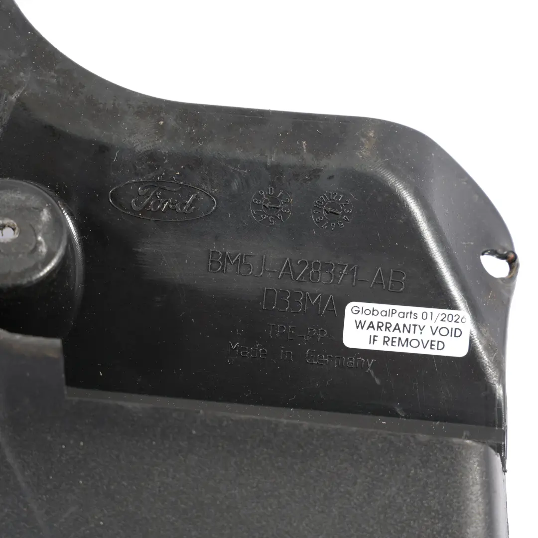 Paraspruzzi Protezione Posteriore Sinistro per Ford Fiesta VII con numero di parte BM5J-A28371-AB Ford Fiesta VII Paraspruzzi Protezione Posteriore Sinistro - SKU BM5J-A28371-AB - Numero di parte BM5J-A28371-AB