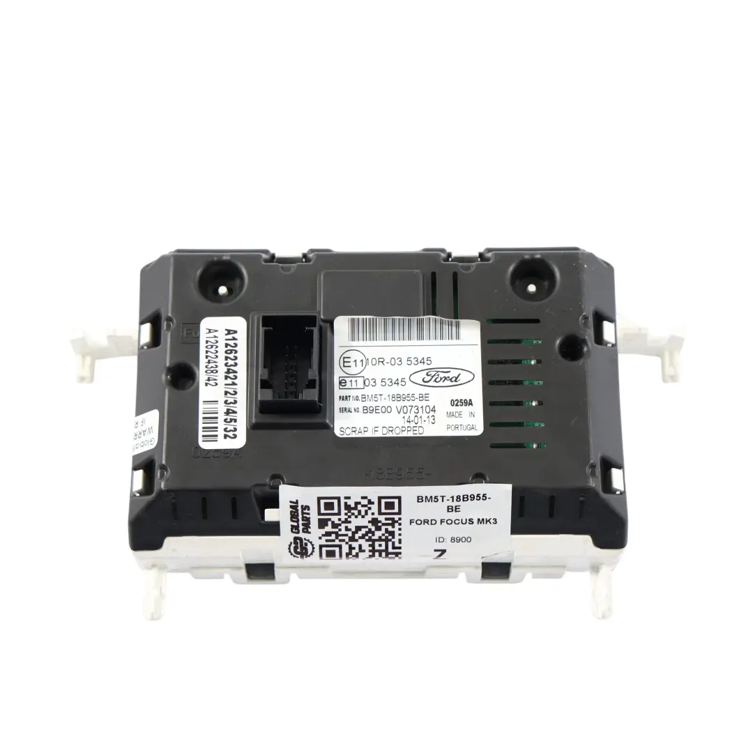 Ford Focus III Ecran Multifonction Tableau De Bord Multimédia - SKU BM5T-18B955-BE - Numéro de pièce BM5T-18B955-BE